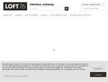Tablet Screenshot of loft76.nl